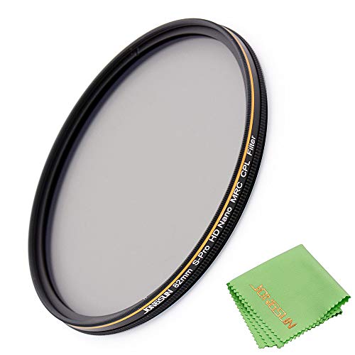 JONGSUN Polfilter 82mm, Zirkularer Polarisationsfilter, S-Pro HD Nano MRC16, 16-Schichten Mehrlagenbeschichtung, Optisches Glas NITTO AGC, CPL Filter von JONGSUN