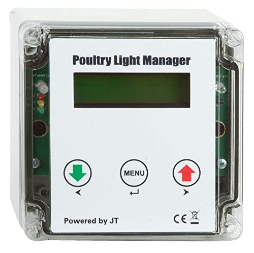 Poltry Light Manager - Chicken Light -Lichtsteuerung - Automatik-Dimmer - Lichtsimulationen im Stall - gesunde Lichtmenge pro Tag Poltry Light Manager - Chicken Light -Lichtsteuerung - Automatik-Dimmer - Lichtsimulationen im Stall - gesunde Lichtmenge pro Tag von JOSTechnik