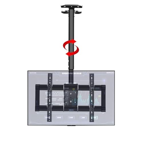 360° Drehbare TV Wandhalterung - Deckenhalter TV-Halterung, Für LCD-Fernseher Von 37 Bis 85 Zoll Befestigung Mit Metall-Spreizschraube 360° Drehbare TV Wandhalterung - Deckenhalter TV-Halterung, Für LCD-Fernseher Von 37 Bis 85 Zoll Befestigung Mit Metall-Spreizschraube von JOUFNING