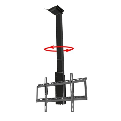 Bodenstehender TV-Halterung - Motorisierte Decken-TV-Halterung Für 32-75 Zoll, Manuelle 360°-Drehung, Herunterklappbarer Elektrischer TV-Lift, Mit Fernbedienung Bodenstehender TV-Halterung - Motorisierte Decken-TV-Halterung Für 32-75 Zoll, Manuelle 360°-Drehung, Herunterklappbarer Elektrischer TV-Lift, Mit Fernbedienung von JOUFNING