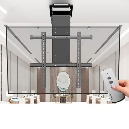 Deckenhalter TV-Halterung, 0–85 ° Herunterklappbar, Versteckter Herunterklappbarer TV-Lift, Klappbarer, Drehbarer TV-Dachständer Mit Hebevorrichtung Deckenhalter TV-Halterung, 0–85 ° Herunterklappbar, Versteckter Herunterklappbarer TV-Lift, Klappbarer, Drehbarer TV-Dachständer Mit Hebevorrichtung von JOUFNING