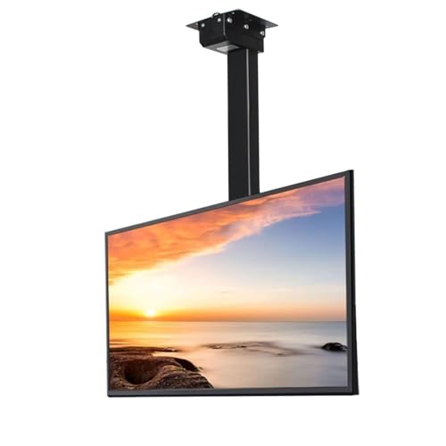 Deckenhalter TV-Halterung - Elektrische TV-Deckenhalterung, Teleskopische Motorisierte TV-Halterung Mit Automatischem Lift, Motorisierter TV-Lift Für 32-70-Zoll-Fernseher(Telescopic 70CM) von JOUFNING