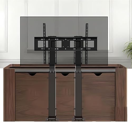 Elektrische TV-Halterung - TV-Hebemechanismus Mit Fernbedienung, Doppelmotor-Hubhub 130 Cm/51,1 Zoll, Für 55- Bis 100-Zoll-Fernseher, Bis Zu 120 Kg/264 Lb Elektrische TV-Halterung - TV-Hebemechanismus Mit Fernbedienung, Doppelmotor-Hubhub 130 Cm/51,1 Zoll, Für 55- Bis 100-Zoll-Fernseher, Bis Zu 120 Kg/264 Lb von JOUFNING