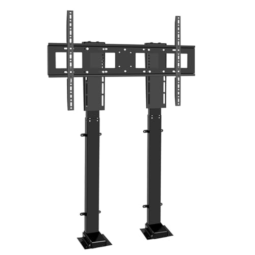 TV-Lift TV-Halterung - Bodenstehender Motorisierte TV-Halterung Mit Fernbedienung Und Manueller Speichersteuerung, Doppelmotor-Hub 150cm TV-Lift TV-Halterung - Bodenstehender Motorisierte TV-Halterung Mit Fernbedienung Und Manueller Speichersteuerung, Doppelmotor-Hub 150cm von JOUFNING