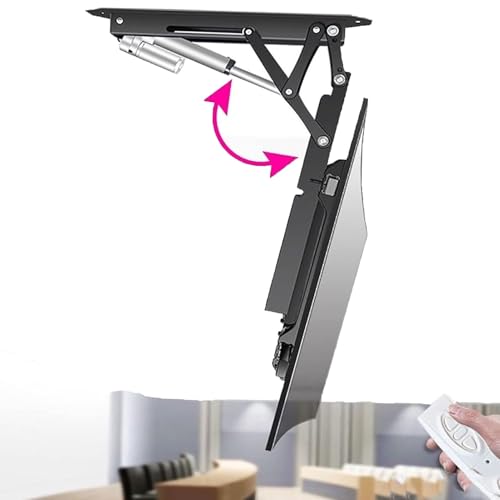 TV-Lift TV-Halterung - Motorisierter TV-Ständer Mit 0–85°-Klappfunktion, Teleskop-TV-Lift Mit Automatischer Höhenverstellung, Für Fernseher Von 32–70 Zoll TV-Lift TV-Halterung - Motorisierter TV-Ständer Mit 0–85°-Klappfunktion, Teleskop-TV-Lift Mit Automatischer Höhenverstellung, Für Fernseher Von 32–70 Zoll von JOUFNING