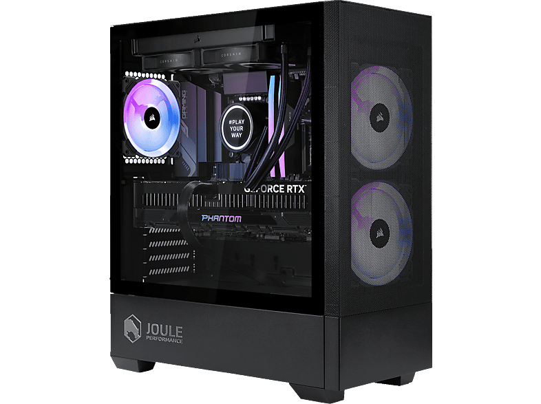 JOULE PERFORMANCE HIGHEND, Gaming PC mit AMD Ryzen™ 7 9800X3D Prozessor, 32 GB RAM, 2 TB SSD, NVidia GeForce RTX™ 5070, Windows 11 Home von JOULE PERFORMANCE