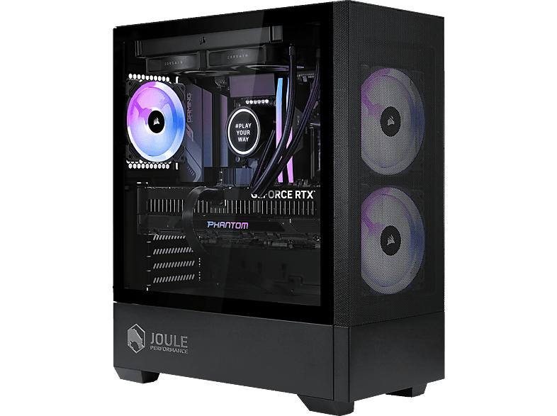 JOULE PERFORMANCE HIGHEND, Gaming PC mit AMD Ryzen™ 7 9800X3D Prozessor, 32 GB RAM, 2 TB SSD, NVidia GeForce RTX™ 5090, Windows 11 Home von JOULE PERFORMANCE