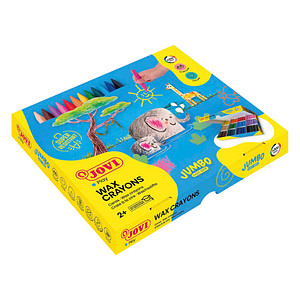 JOVI Jumbo Easy Grip Sparbox Wachsmalstifte farbsortiert, 300 St. JOVI Jumbo Easy Grip Sparbox Wachsmalstifte farbsortiert, 300 St. von JOVI