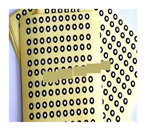 3D-Scan-Marker für 3D-Scanner, 10.000 Punkte 3D-Scanner-Markierungspunkt Mattschwarzer Punktmarkierungsmaschinen-Markierungspunkt für präzises optisches Tracking und 3D-Scannen(5mm x 10mm) von JOXLOVER