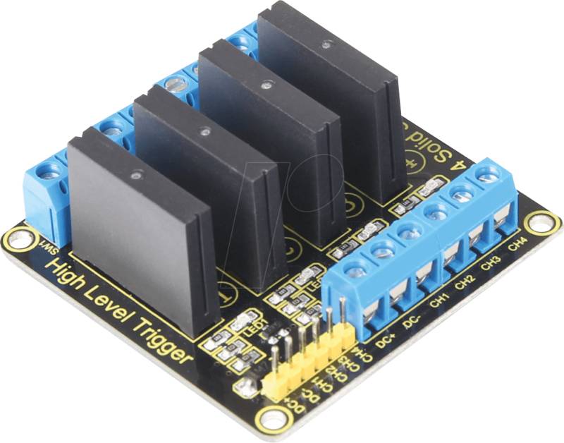 DEBO RELAY 4WAY - Entwicklerboards - 4-Wege-Solid-Relais, 5V, 240V/2A von JOY-IT