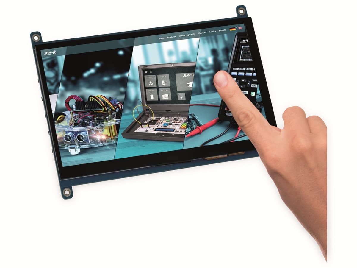 JOY-IT Display, RB-LCD-7-3, 7" Touchscreen Display für Raspberry PI von JOY-IT