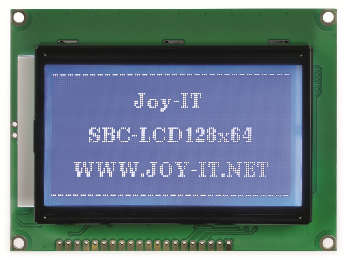 JOY-IT Display TFT, SBC-LCD128x64, Grafik-LCD mit 128x64 Pixel von JOY-IT