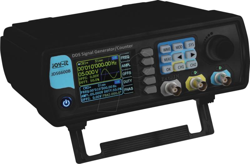 JOY-IT JDS6600-B - Signalgenerator & Frequenzzähler, 60 MHz von JOY-IT