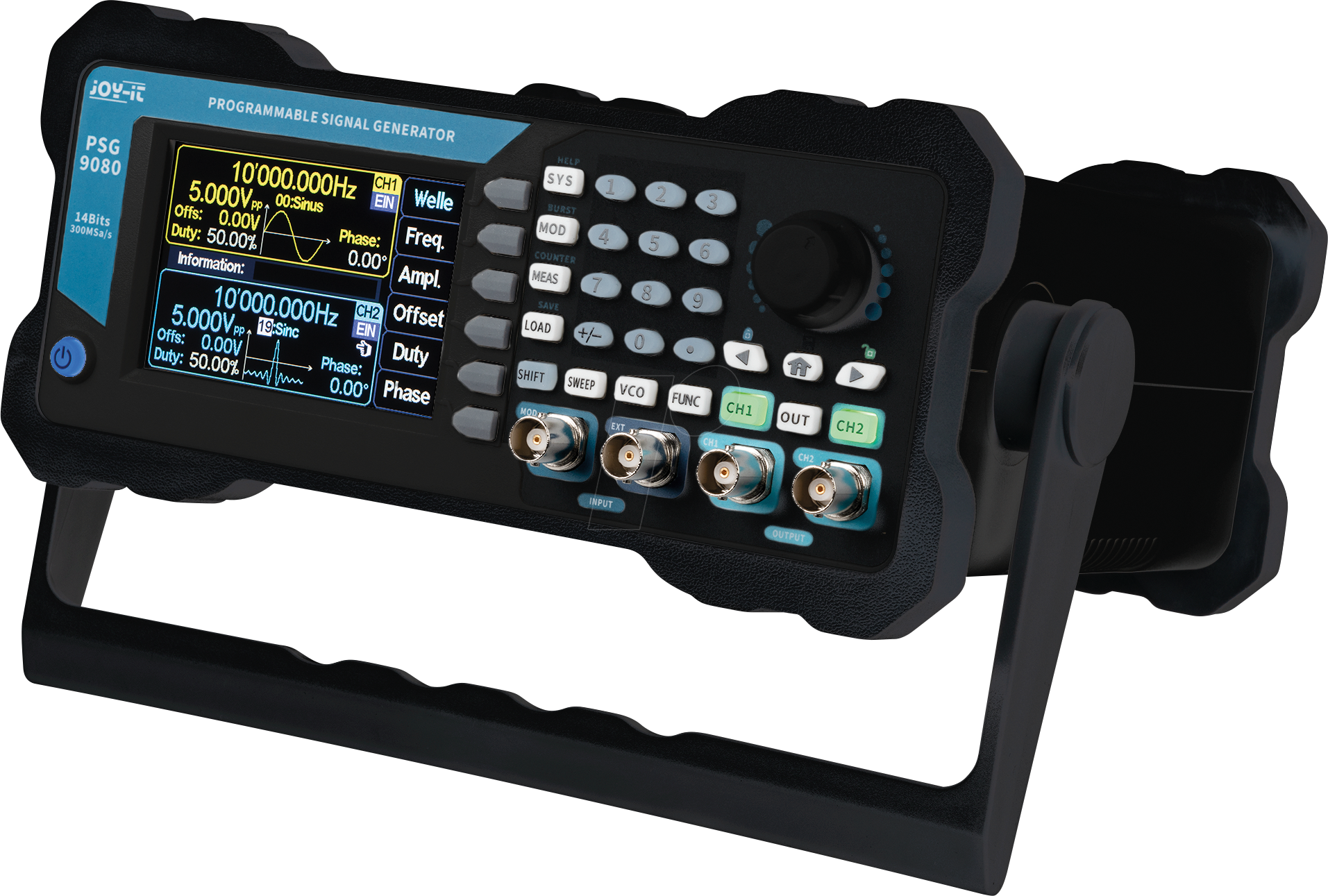 JOY-IT PSG9080-B - Signalgenerator, programmierbar, 80 MHz JOY-IT PSG9080-B - Signalgenerator, programmierbar, 80 MHz von JOY-IT