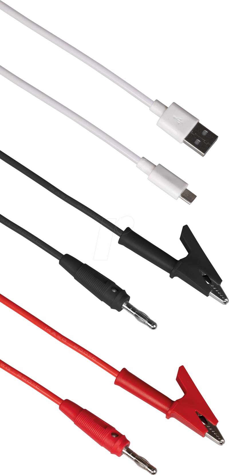 JOY-IT RD60 CAB - Ladekabel-Set für JOY-IT RD60XX Labornetzteile von JOY-IT