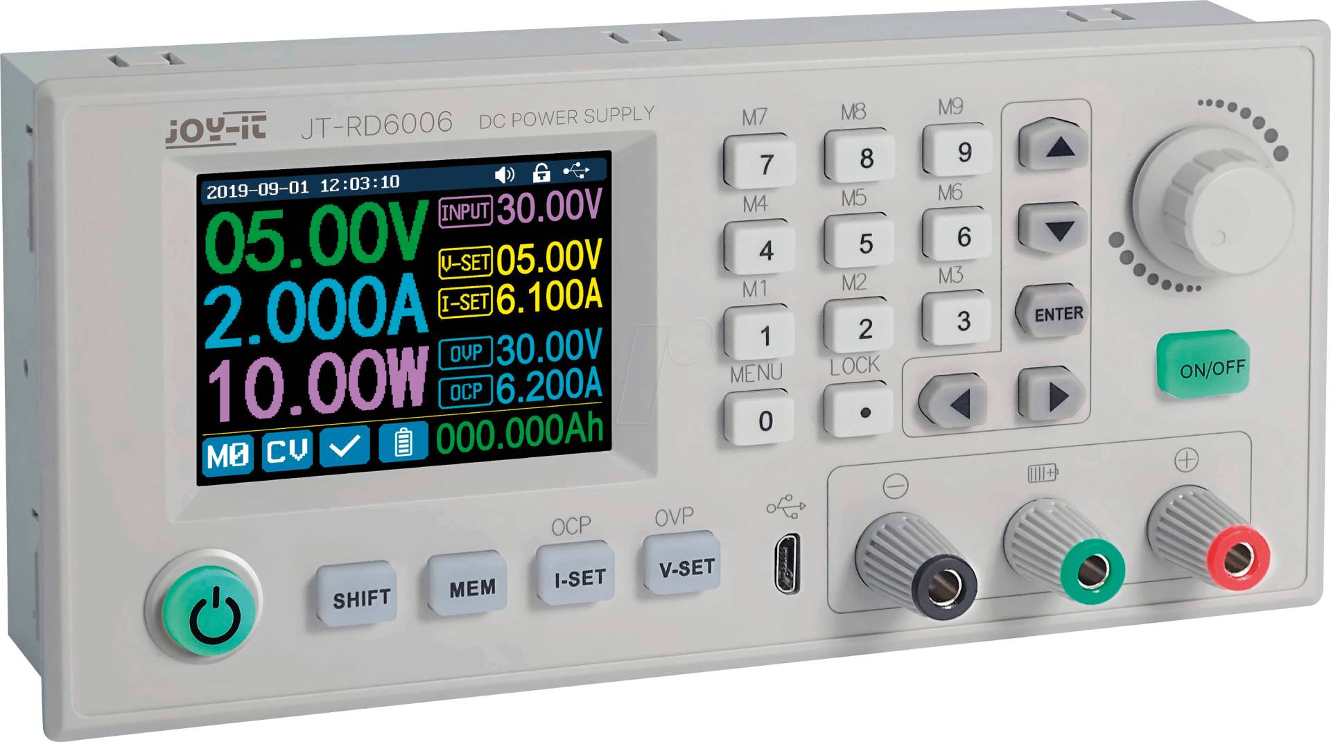 JOY-IT RD6006 - RD-Labornetzgerät Controller, 0 - 60 V, 0 - 6 A von JOY-IT