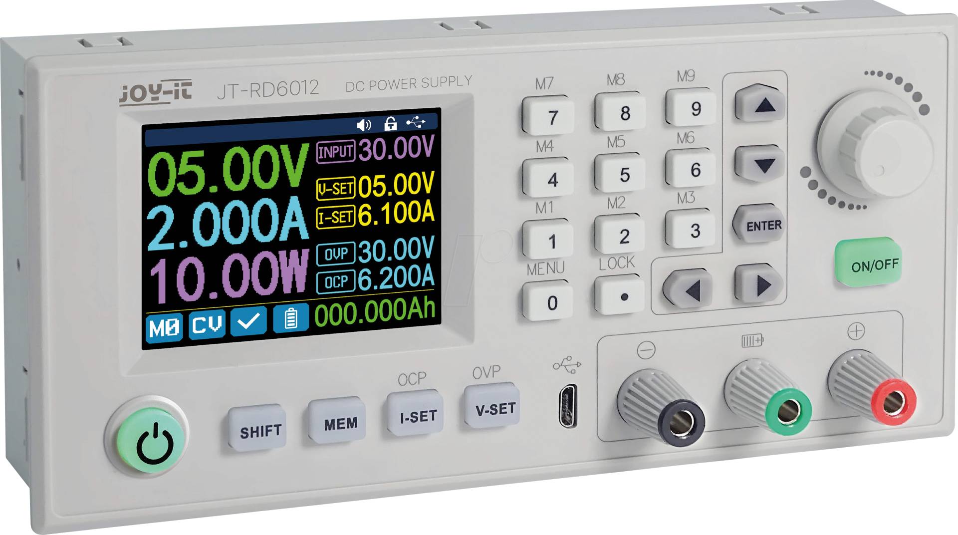 JOY-IT RD6012 - RD-Labornetzgerät Controller, 0 - 60 V, 0 - 12 A von JOY-IT