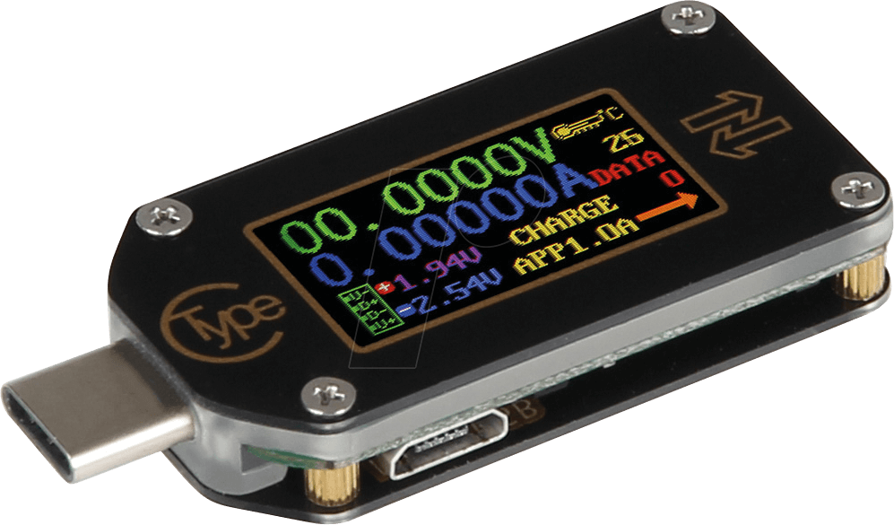 JOY-IT TC66C - USB-Messgerät TC66C, mit USB-C, LCD JOY-IT TC66C - USB-Messgerät TC66C, mit USB-C, LCD von JOY-IT