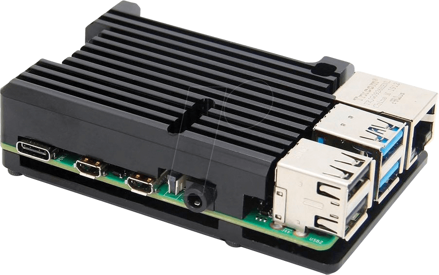 Joy-IT Aluminiumgehäuse BLOCK für Raspberry Pi 4 B - Großer Kühlkörper Schutz gegen Stöße und Hitze Joy-IT / Aluminiumgehäuse für Raspberry Pi 4 B / Schwarz / Abmessungen: 87 x 15.5 x 56mm / Besonderheiten: Großer Kühlkörper & Schutz gegen Stöße und Hitze (RB-AlucaseP4+07) Joy-IT Aluminiumgehäuse BLOCK für Raspberry Pi 4 B - Großer Kühlkörper Schutz gegen Stöße und Hitze Joy-IT / Aluminiumgehäuse für Raspberry Pi 4 B / Schwarz / Abmessungen: 87 x 15.5 x 56mm / Besonderheiten: Großer Kühlkörper & Schutz gegen Stöße und Hitze (RB-AlucaseP4+07) von JOY-IT