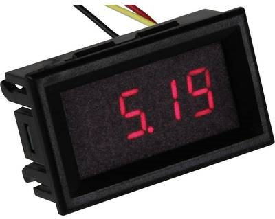 Joy-it Digitales Einbaumessgerät VM433 Digitales Voltmeter 4 Digit (com-vm433) von JOY-IT