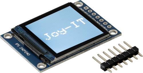 Joy-it Display-Modul 3.3cm (1.3 Zoll) 240 x 240 Pixel inkl. SBC-Aufnahme von JOY-IT