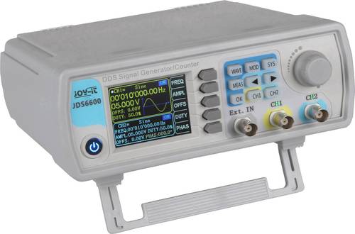 Joy-it JDS6600 Funktionsgenerator netzbetrieben 0Hz - 60MHz 2-Kanal Sinus, Dreieck, Rechteck, Puls, von JOY-IT