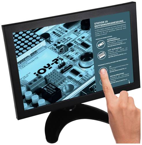 Joy-it RB-LCD10-2 Touchscreen-Monitor EEK: A (A - G) 25.4cm (10 Zoll) 1280 x 800 Pixel HDMI®, USB, von JOY-IT