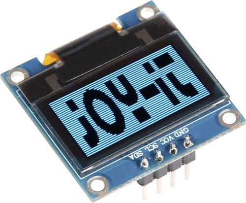 Joy-it SBC-OLED01 Display-Modul 2.4cm (0.96 Zoll) 128 x 64 Pixel von JOY-IT