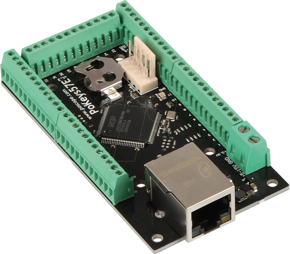 POKEYS57E - PoKeys 57E - Programmierbares GPIO-Modul mit Ethernet von JOY-IT