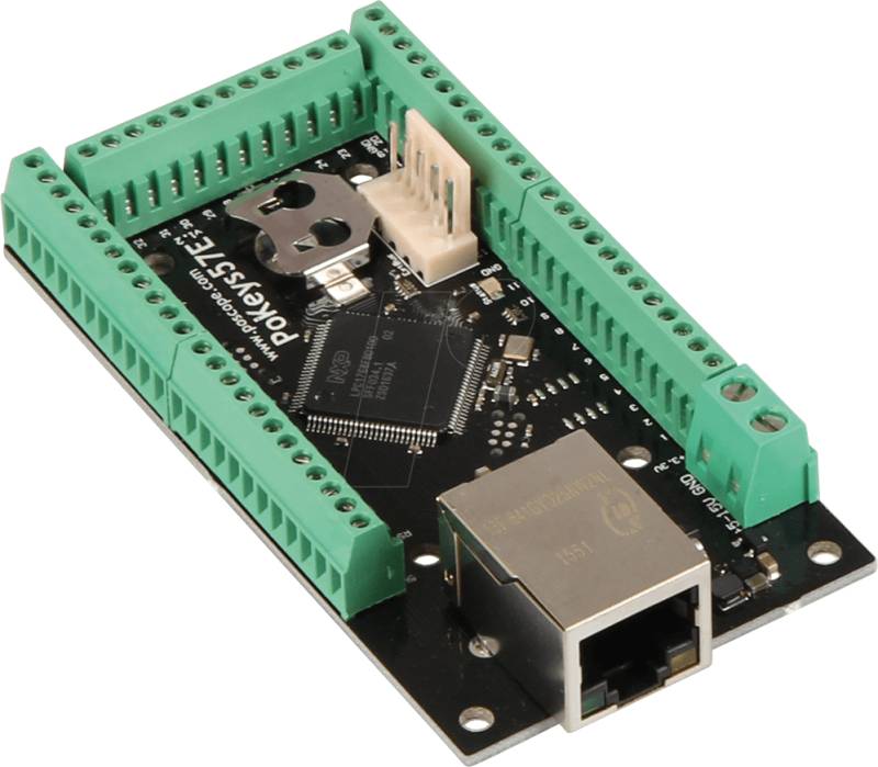 POKEYS57E - PoKeys 57E - Programmierbares GPIO-Modul mit Ethernet von JOY-IT