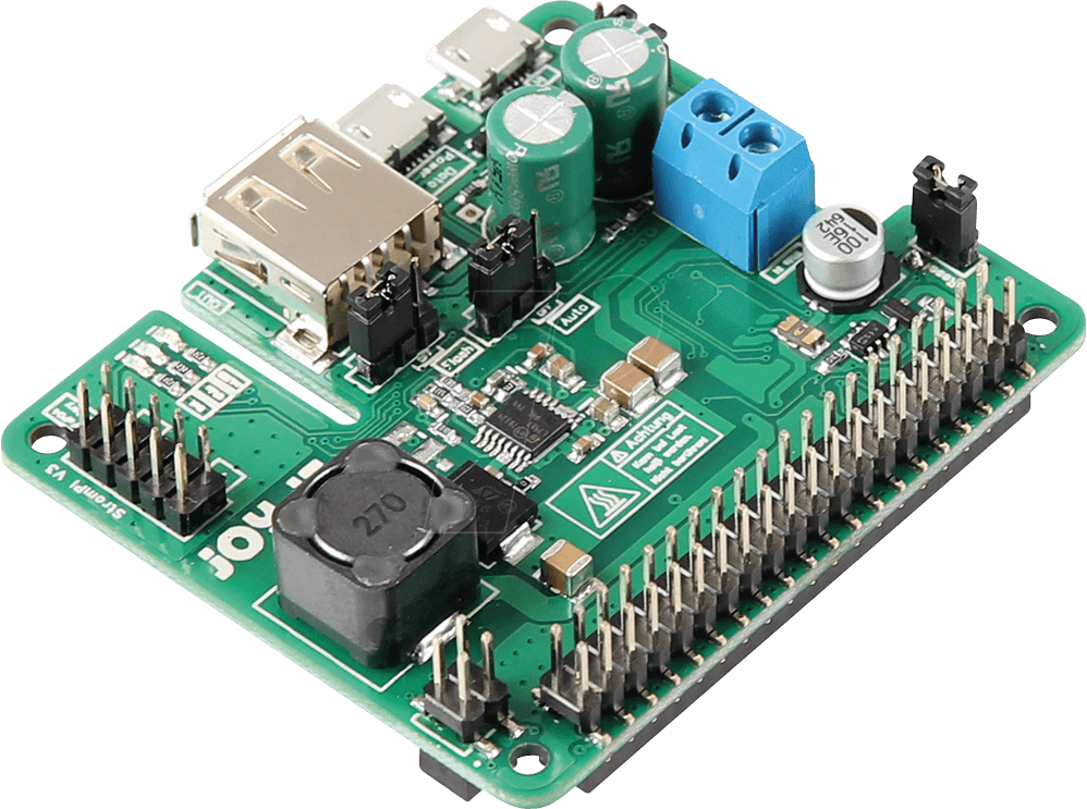 RASP STROM PI 3 - Raspberry Pi - Der StromPi 3 von JOY-IT