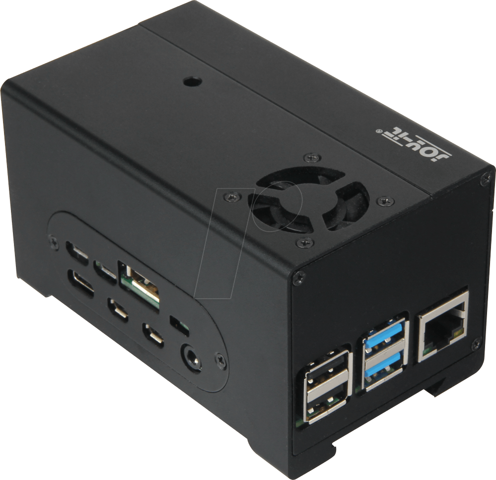RPI STROMPI3 C B - Gehäuse für Raspberry Pi 4, StromPi 3 & Akku, Alu, schwarz RPI STROMPI3 C B - Gehäuse für Raspberry Pi 4, StromPi 3 & Akku, Alu, schwarz von JOY-IT