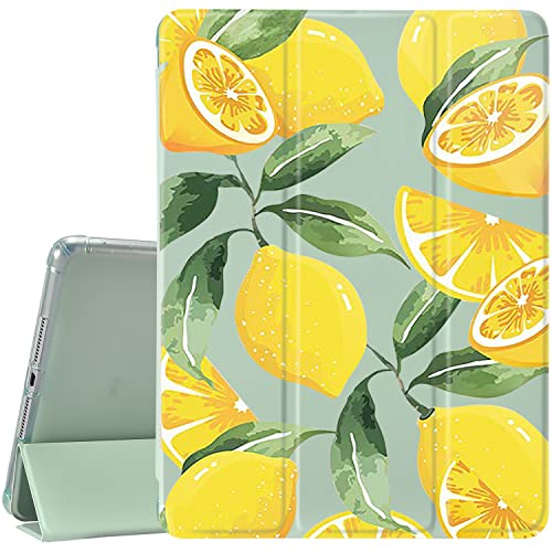 JOYLAND Lemon Pad Hülle Grün Hülle für 12,9 Zoll iPad Pro 2018/2020/2021 Niedliche Frucht Anti-Kratzer mit Stifthalter Leichte Smart Trifold Ständer Hülle für 12,9 Zoll iPad Pro 2018/2020/2021 10 von JOYLAND