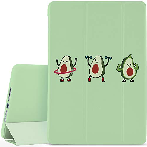 JOYLAND Schutzhülle für iPad Mini 4, Design: Avocado-Design, kratzfest, stoßfest, leicht, dreifach faltbar, aus weichem TPU-Kunststoff, mit Standfunktion von JOYLAND