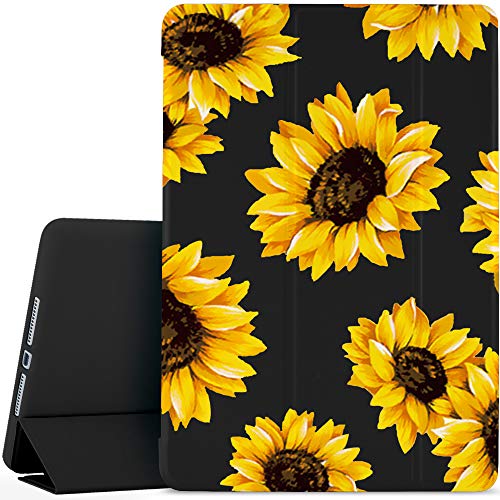 JOYLAND Schutzhülle für iPad Mini 5, mit Blumenmotiv, kratzfest, stoßfest, leicht, dreifach faltbar, aus weichem TPU von JOYLAND