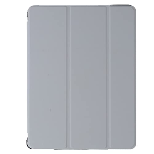 Hülle für iPad 9./8./7.Generation (10.2 Zoll), Leichte Schutzhülle Case Cover mit Ständer & transparenter Rückseite, Auto Schlaf/Aufwach-Grau von JOYLYJOME