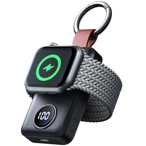 JOYROOM 2000 mAh Kabelloses Ladegerät für Apple Watch-Serie 10/9/8/7/6/5/SE/4/3/2/UItra 2/Ultra, Magnetisches Wireless Ladegerät, Reiseutensilien JOYROOM 2000 mAh Kabelloses Ladegerät für Apple Watch-Serie 10/9/8/7/6/5/SE/4/3/2/UItra 2/Ultra, Magnetisches Wireless Ladegerät, Reiseutensilien von JOYROOM