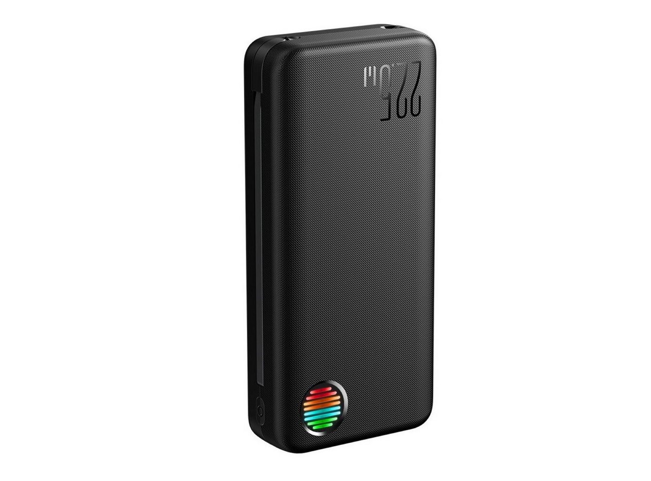 JOYROOM 20000 mAh Powerbank mit integrierten USB-C/ iPhone Kabeln Schwarz Powerbank (1 St) von JOYROOM