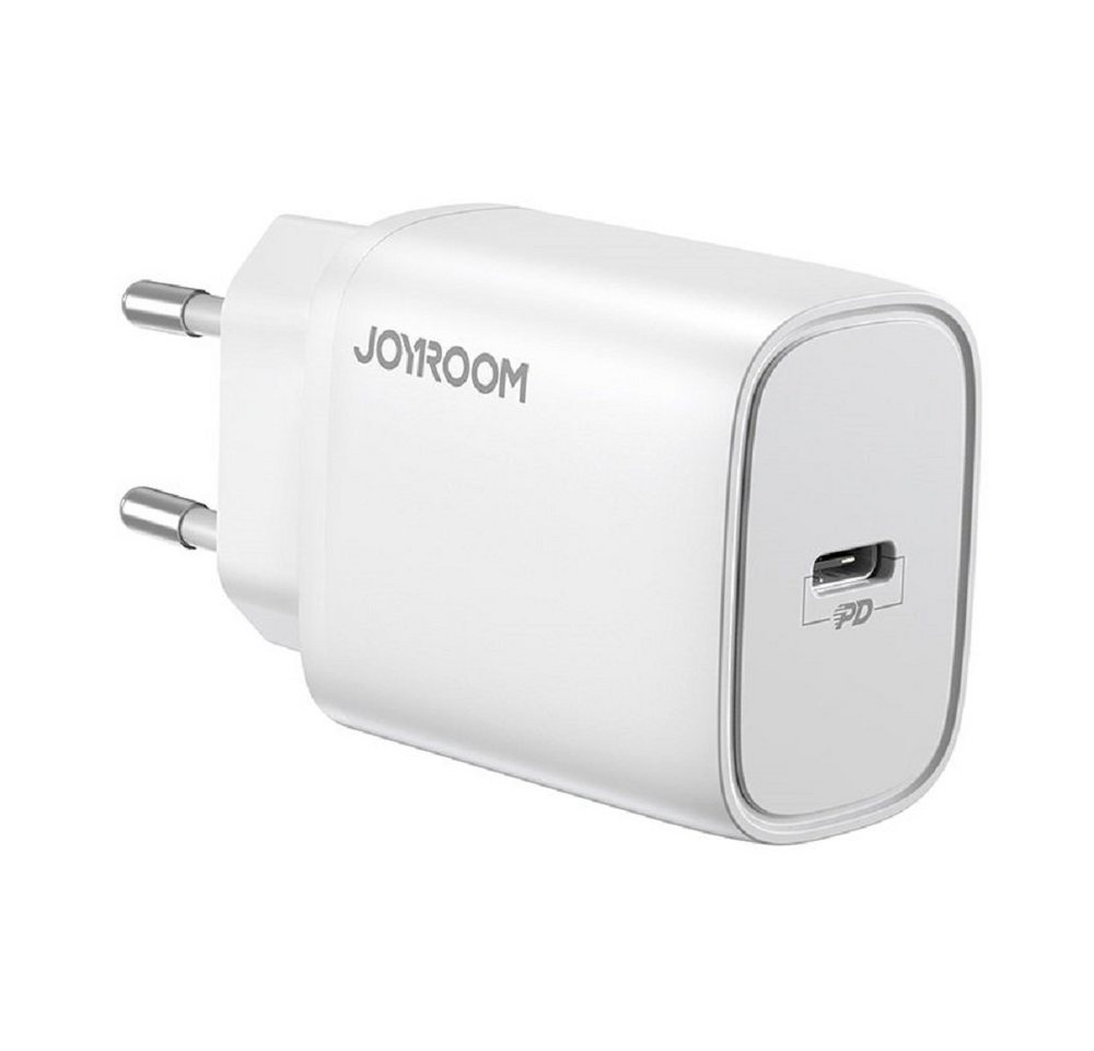 JOYROOM 20W Wandladegerät USB Netzteil FastCharge Power Delivery weiß Smartphone-Ladegerät JOYROOM 20W Wandladegerät USB Netzteil FastCharge Power Delivery weiß Smartphone-Ladegerät von JOYROOM