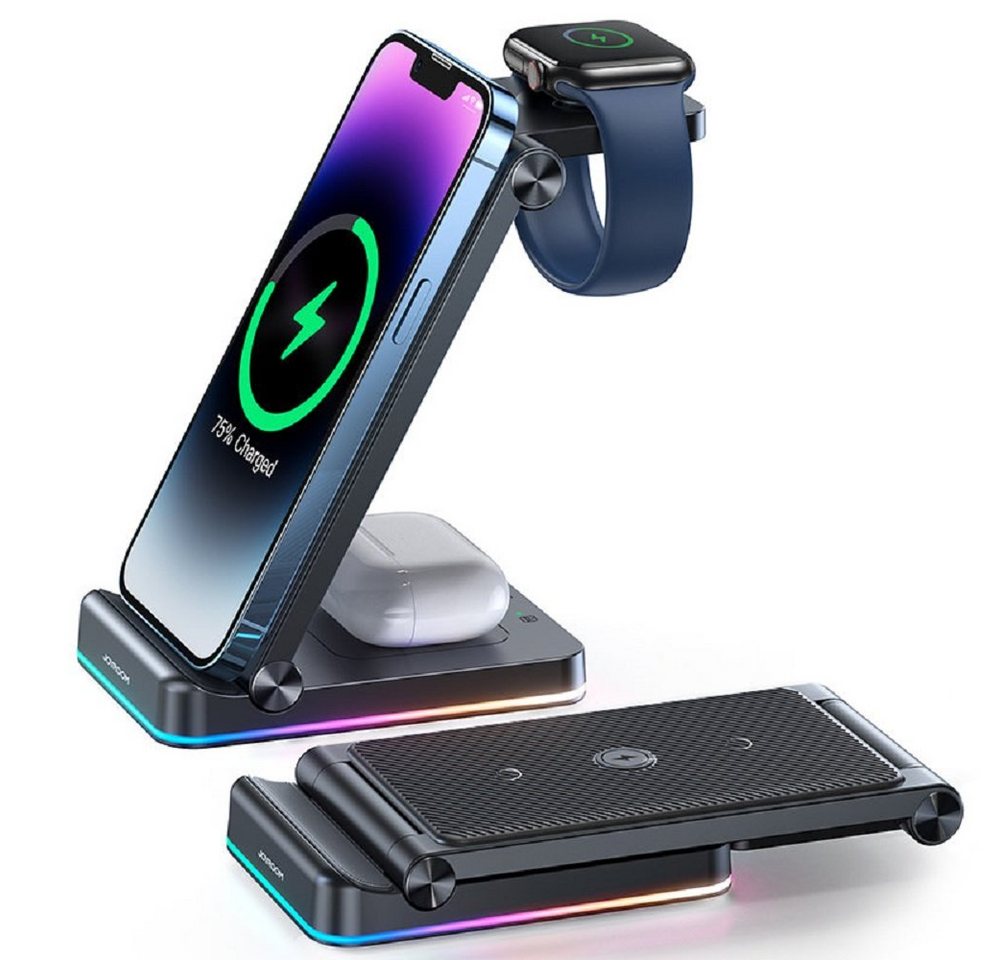 JOYROOM 3in1 Induktionsladegerät für Apple -Geräte Wireless Charger JOYROOM 3in1 Induktionsladegerät für Apple -Geräte Wireless Charger von JOYROOM