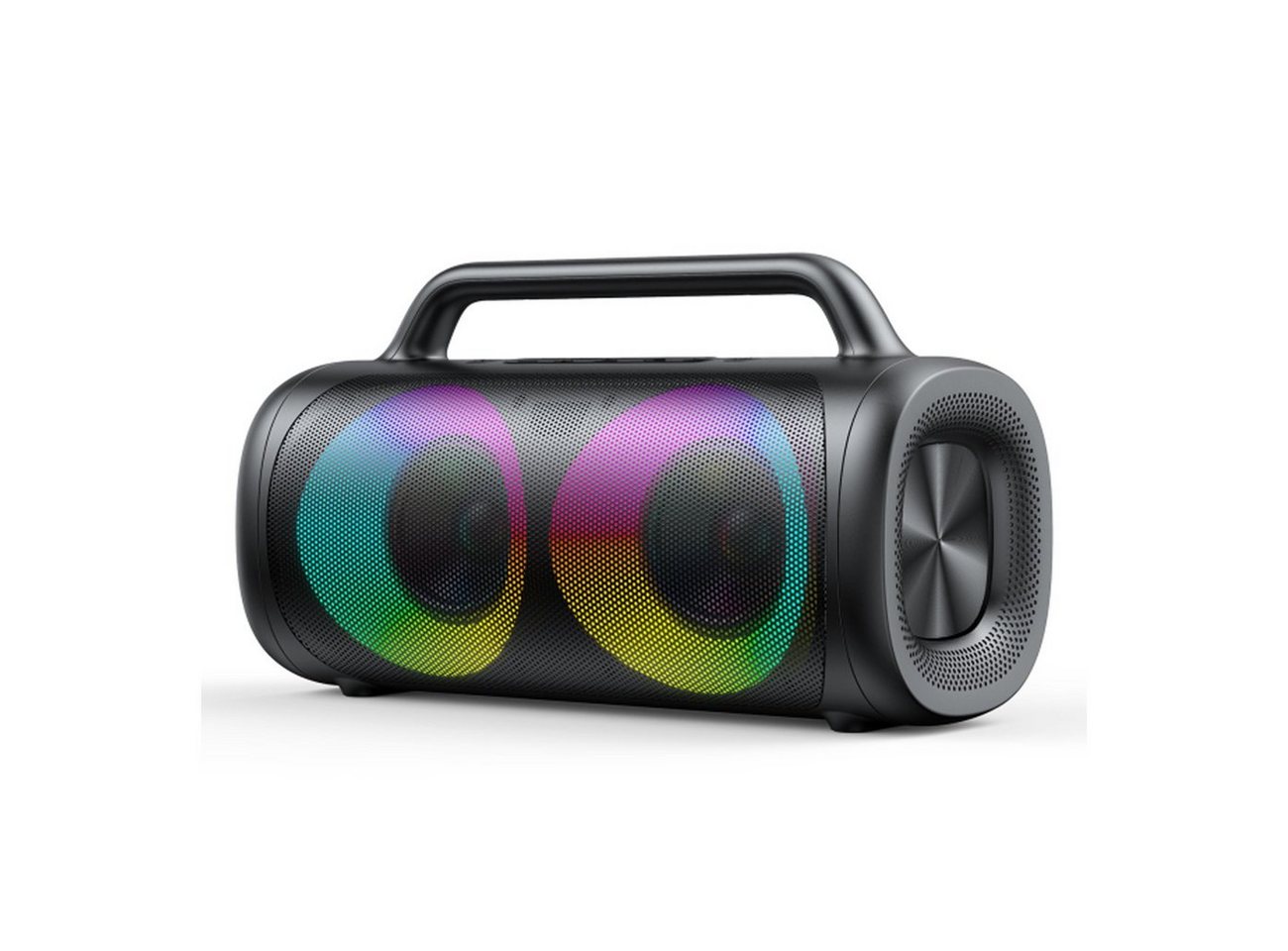 JOYROOM 5.1 kabelloser Bluetooth-Lautsprecher mit LED-Farbbeleuchtung schwarz Bluetooth-Lautsprecher von JOYROOM