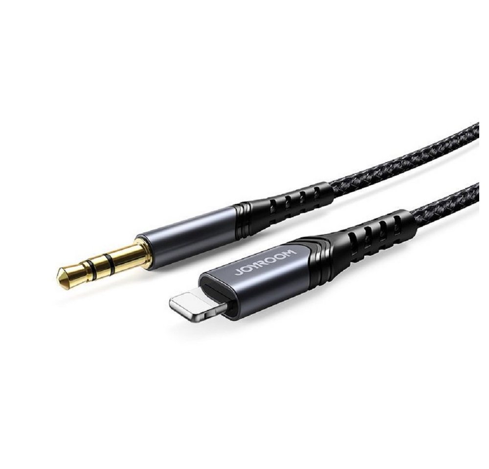 JOYROOM Audio AUX Kabel 3,5 mm Mini-Buchse auf Lightning für iPhone 2 meter Lightningkabel von JOYROOM