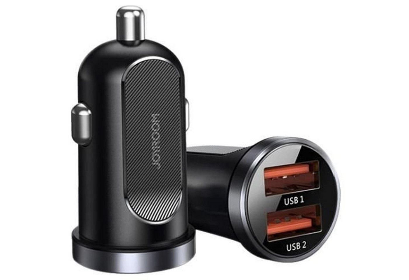 JOYROOM C-A09 Smartphone-Ladegerät (5000 mA, 12V 24V KFZ USB Zigarettenanzünder Netzteil mit 2x USB QC 3.0) von JOYROOM
