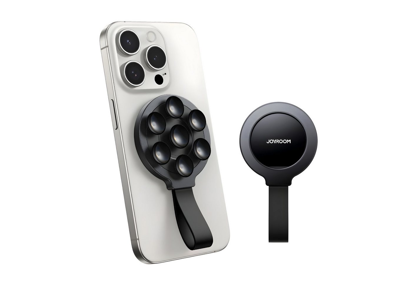 JOYROOM Handy-Halterung JOYROOM Handyhalterung Saugnapf Magnet Handyhalter Saugnapfhalter, (Saugnapf Befestigung an nahezu allen Oberflächen) von JOYROOM
