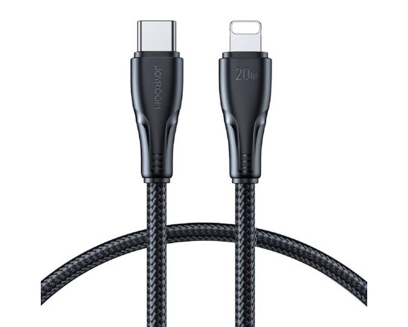 JOYROOM Joyroom Datenkabel USB Type-C kompatibel mit iPhone 0,25 20W Schwarz Smartphone-Kabel von JOYROOM