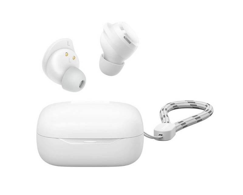 JOYROOM Joyroom Jdots JR-DB3 TWS Kabellose Kopfhörer Bluetooth-Kopfhörer (Bluetooth, Bluetooth 5.4, Silikonflügel, 2 Klangmodi, IPX5, USB-C, 28 h) von JOYROOM