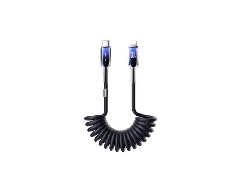 JOYROOM Joyroom Schnell-Ladekabel 30W USB-C Lightning 1.5m schwarz Smartphone-Kabel von JOYROOM