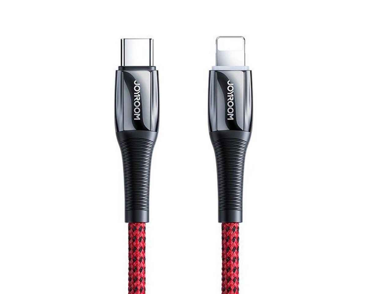JOYROOM Joyroom USB Type-C zu iPhone Ladekabel Schnelles Aufladen 20W 1,2m Rot Smartphone-Kabel, (120 cm) von JOYROOM