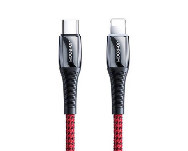 JOYROOM Joyroom USB Type-C zu iPhone Ladekabel Schnelles Aufladen 20W 1,2m Rot Smartphone-Kabel, (120 cm) von JOYROOM