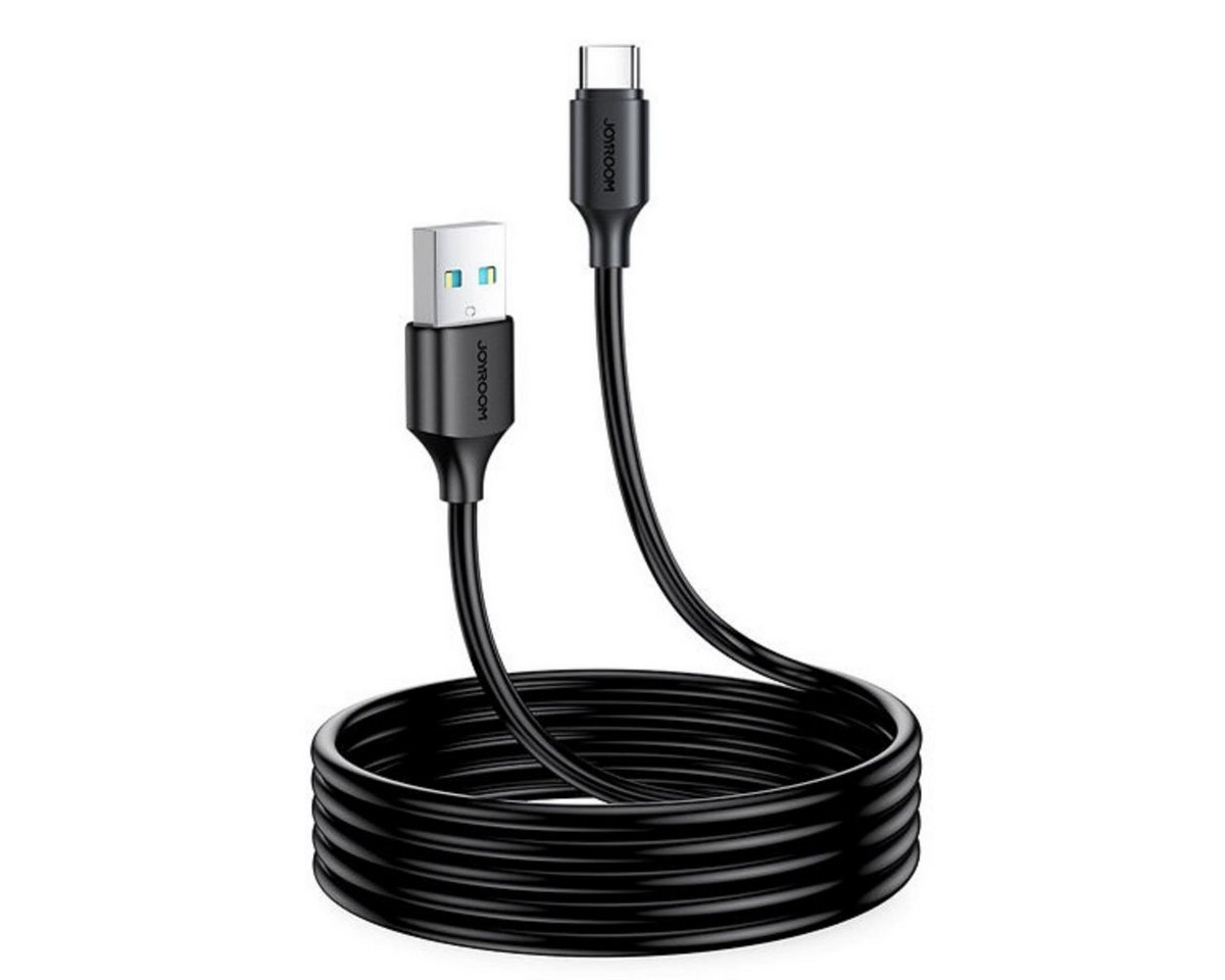 JOYROOM Lade-/Datenkabel USB - USB Type C 3A 2m schwarz (S-UC027A9) Smartphone-Kabel, (200 cm) von JOYROOM